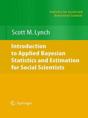 cover image of Introduction to Applied Bayesian Statistics and Estimation for Social Scientists